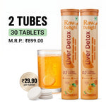 Liver Detox Effervescent Tablet - Drop Fizz & Drink