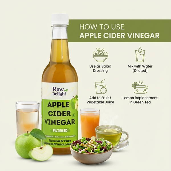 Apple cider vinegar filtered