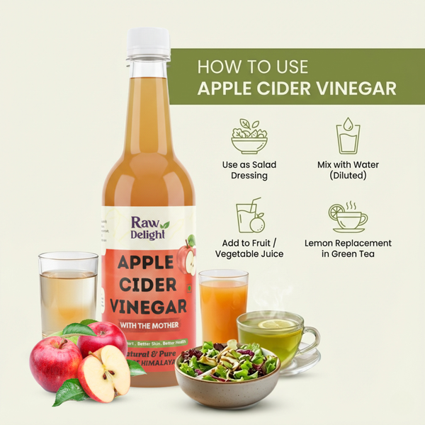 Apple cider vinegar with the mother