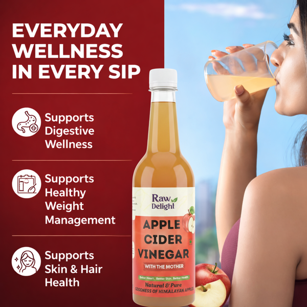 Apple cider vinegar with the mother