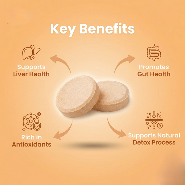 Liver Detox Effervescent Tablet - Drop Fizz & Drink