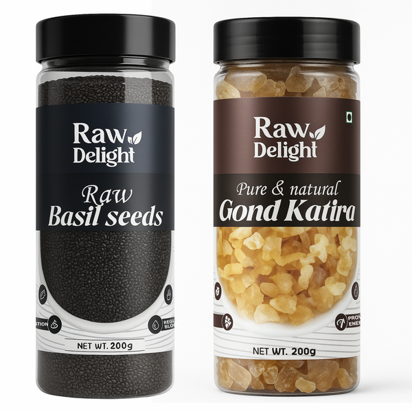 Basil seeds+Gond katira